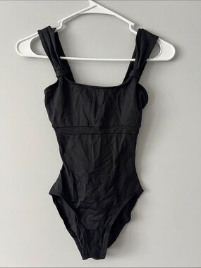 Classic Natalie Black One-Piece Leotard